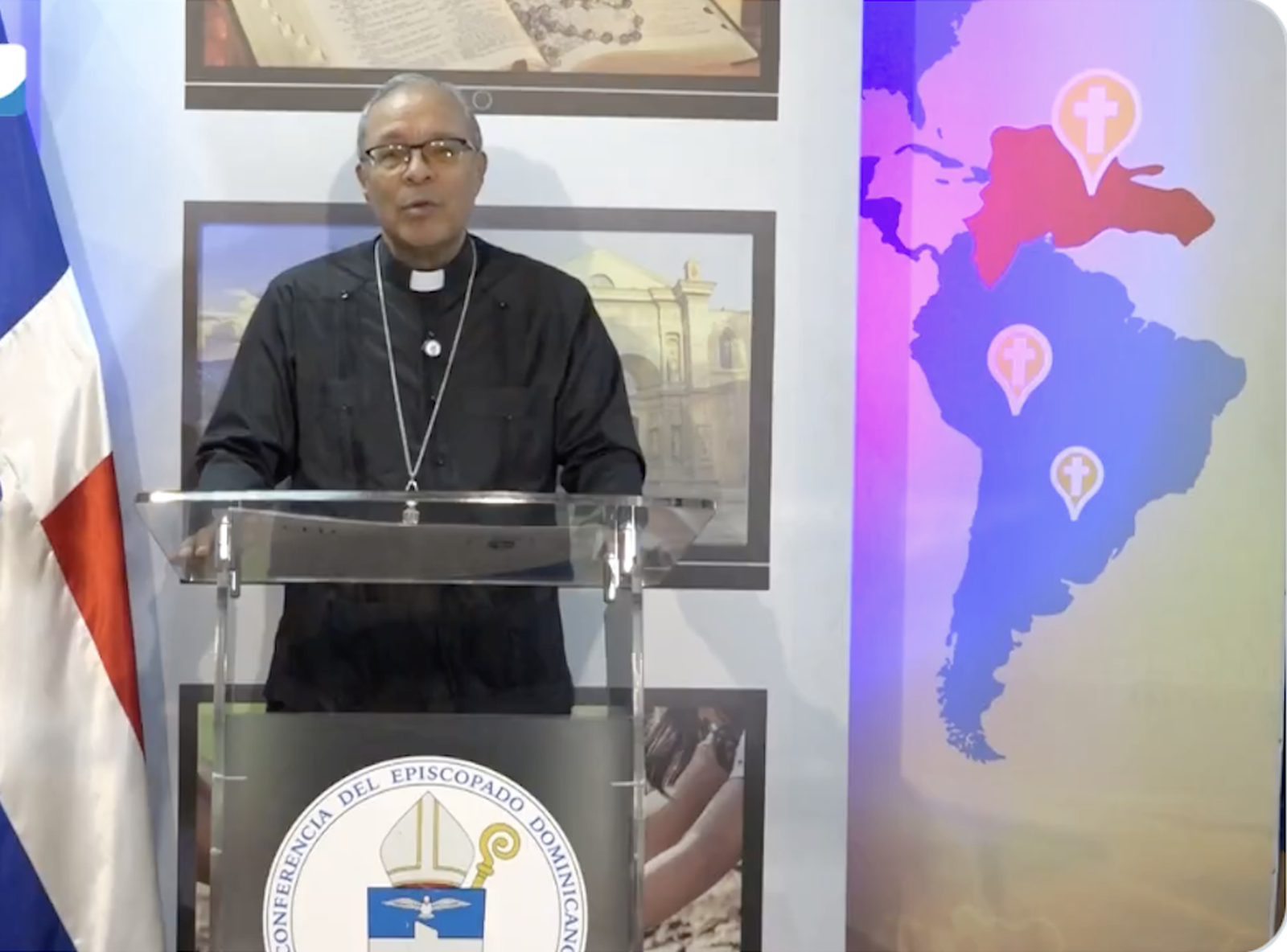 Faustino Burgos, secretario general de los obispos dominicanos