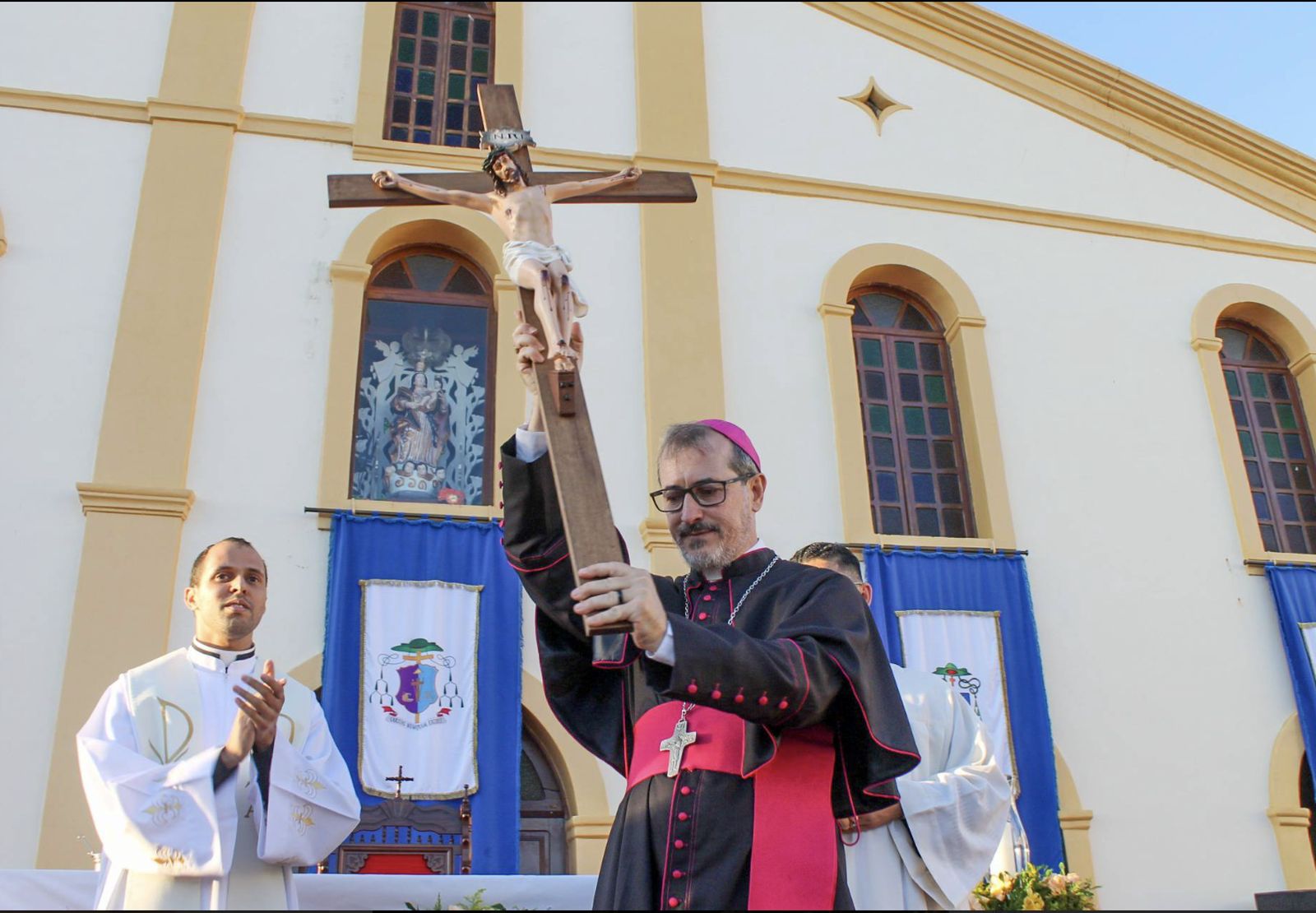 El obispo brasileño Vicente de Paula Ferreira