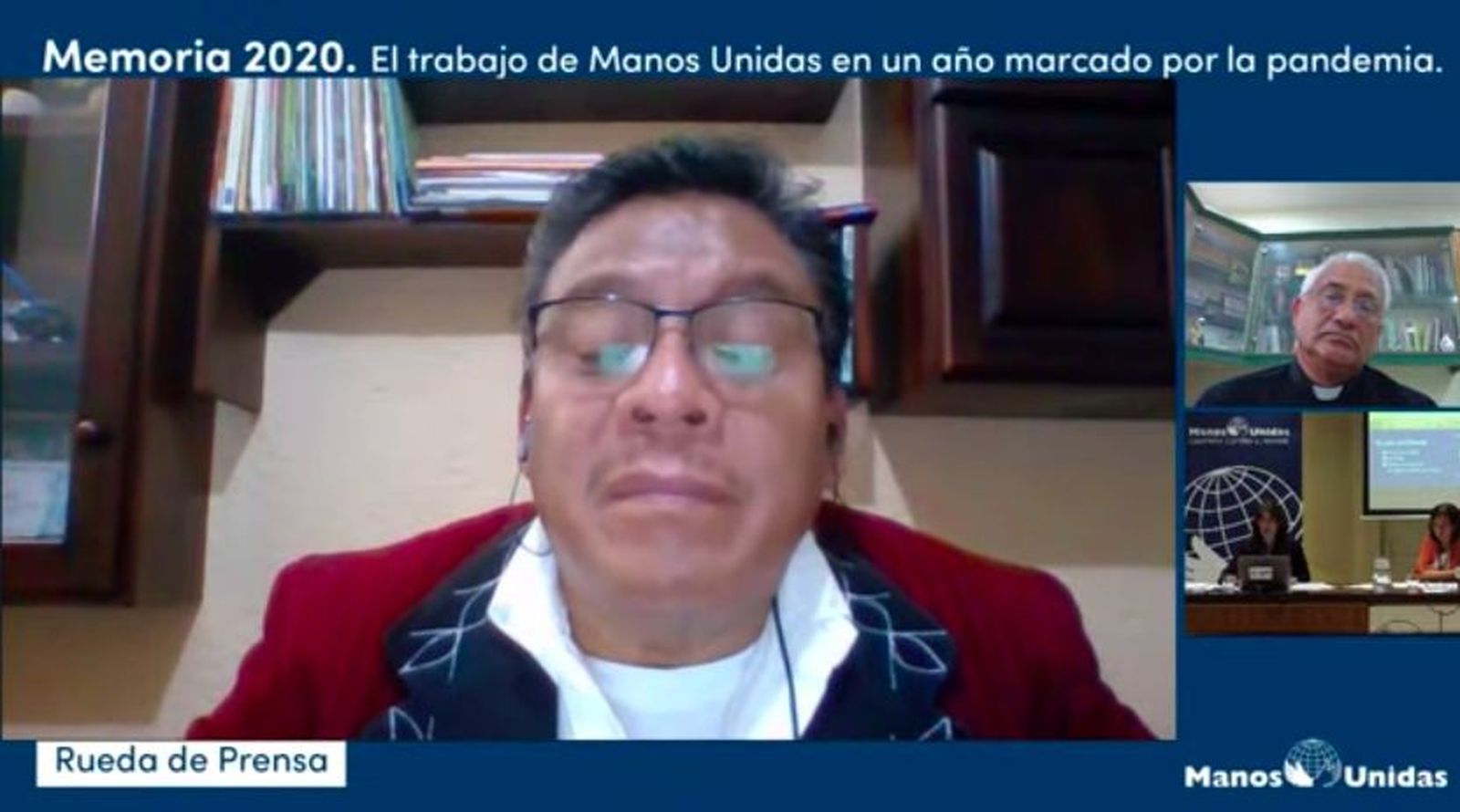 Algunos de los socios locales de Manos Unidas