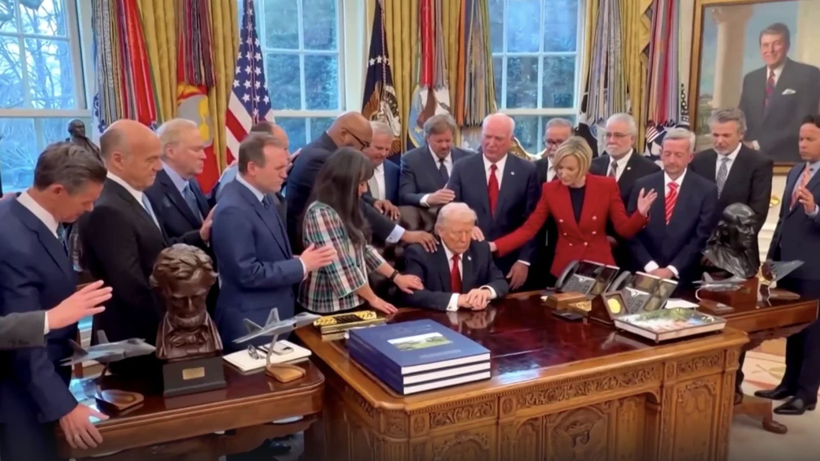 Trump y los pastores evangelistas