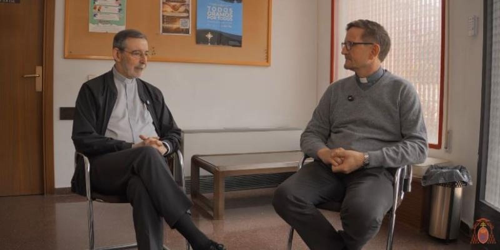 Juan Daniel Acorlo (izda.) y Luis Miguel Modino (dcha.)