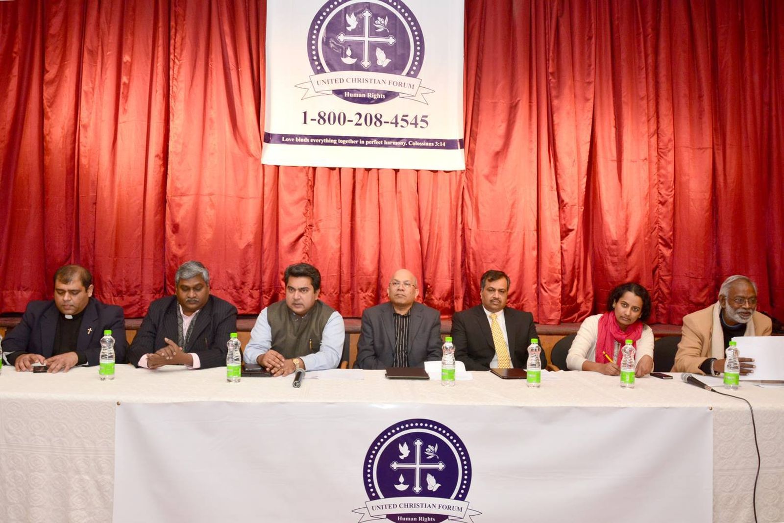 Miembros del United Christian Forum