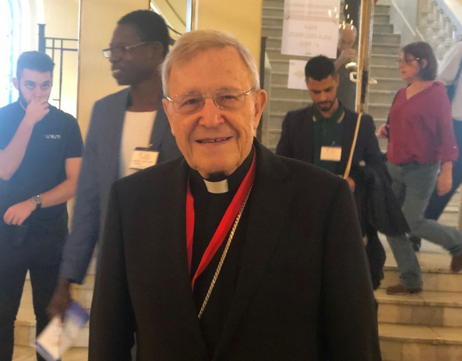 El cardenal Kasper, en Madrid