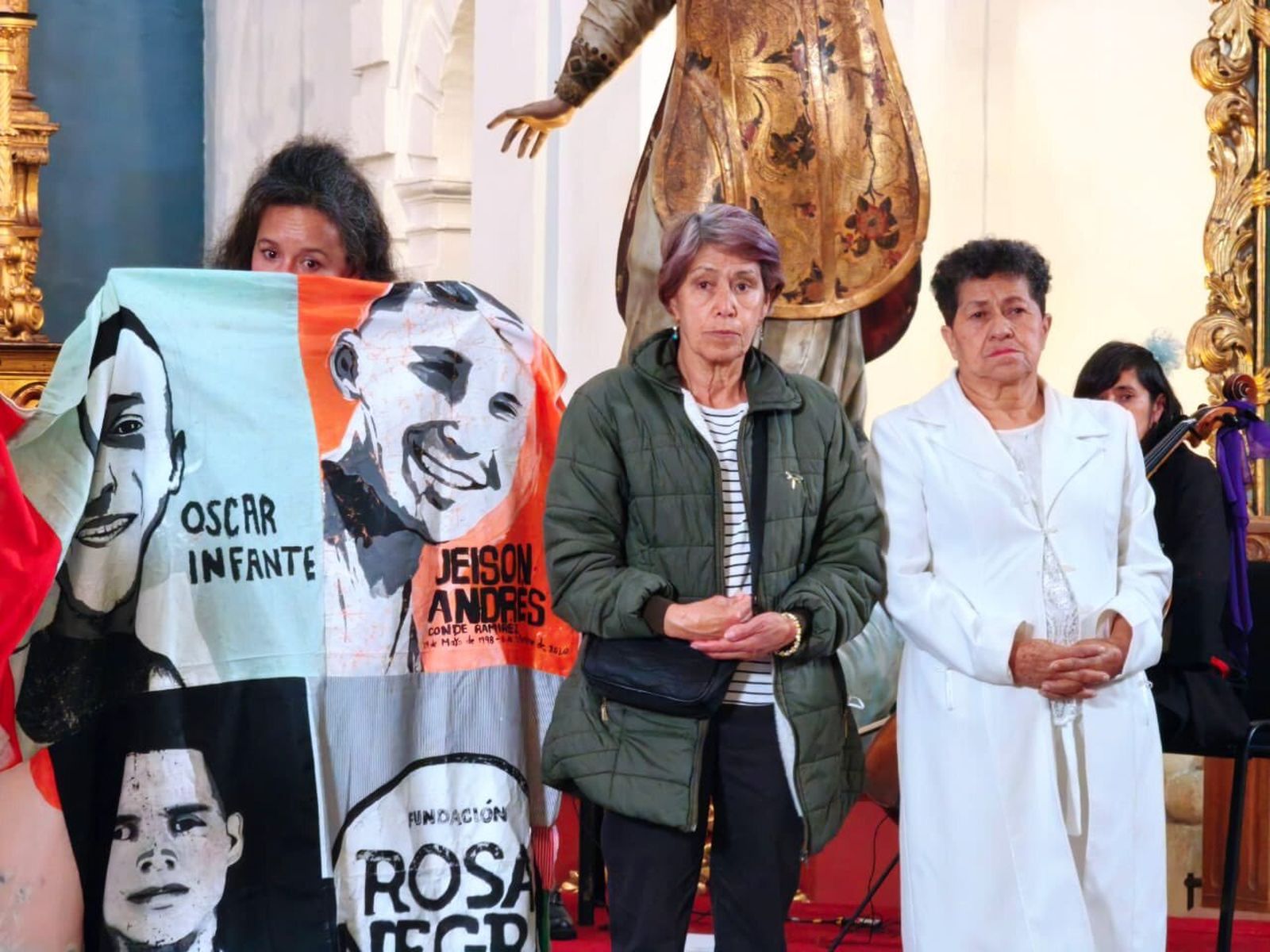 Madres de Soacha en el Día Nacional de las Víctimas