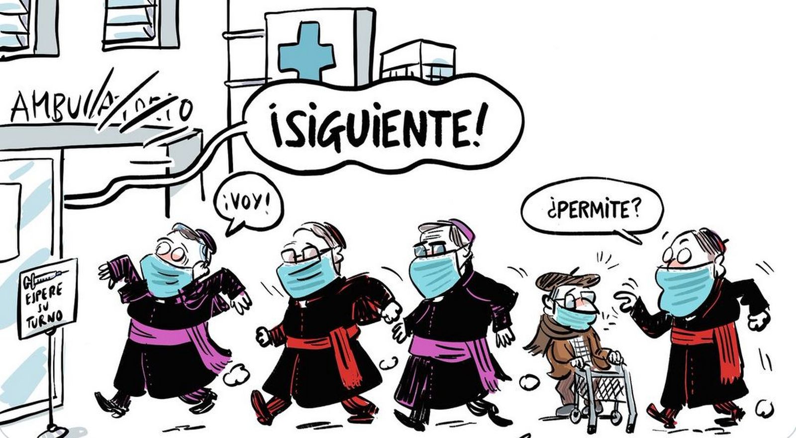 Obispos 'vacunajetas'