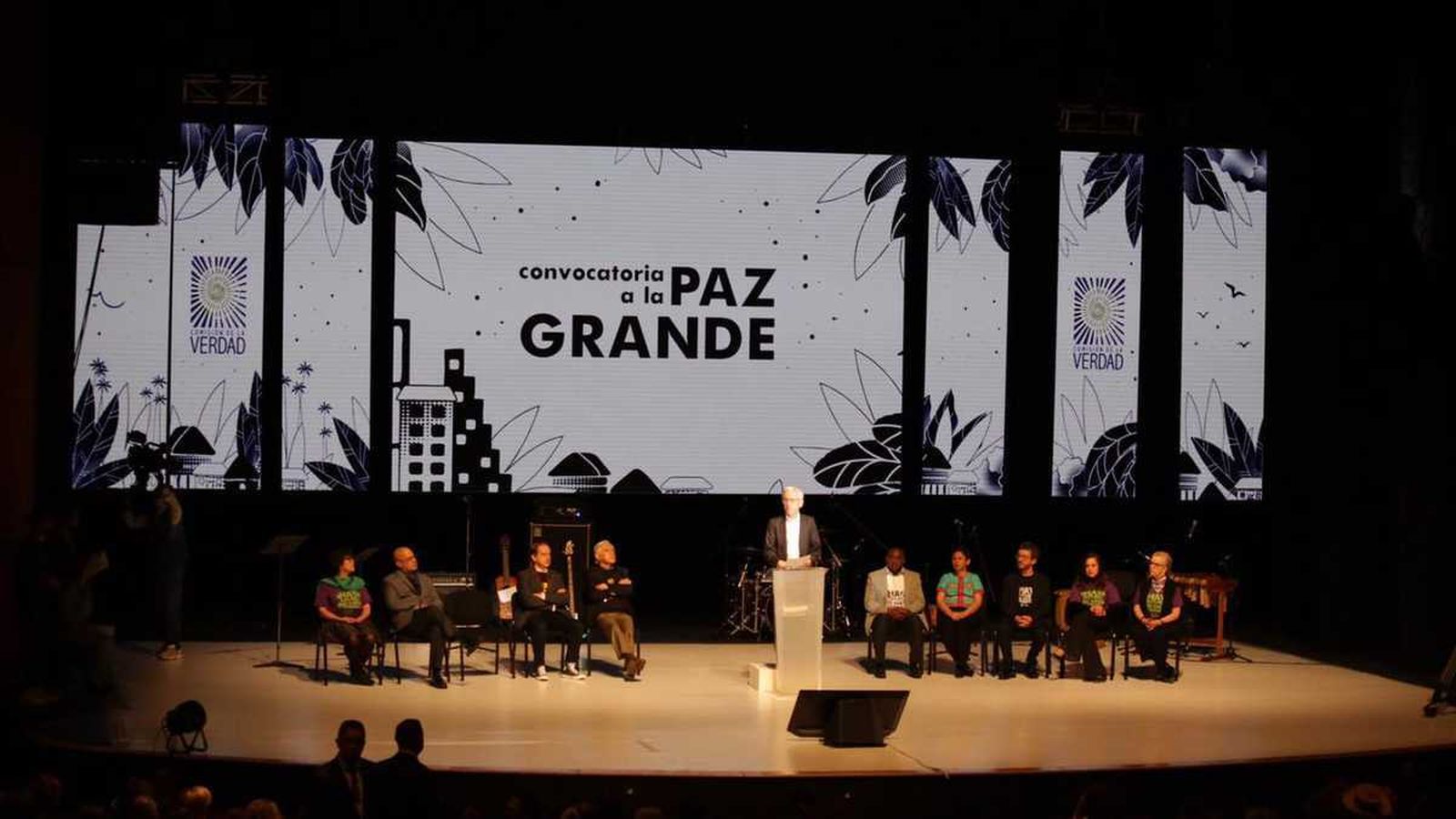 Entrega del informe final de la Comisión de la Verdad