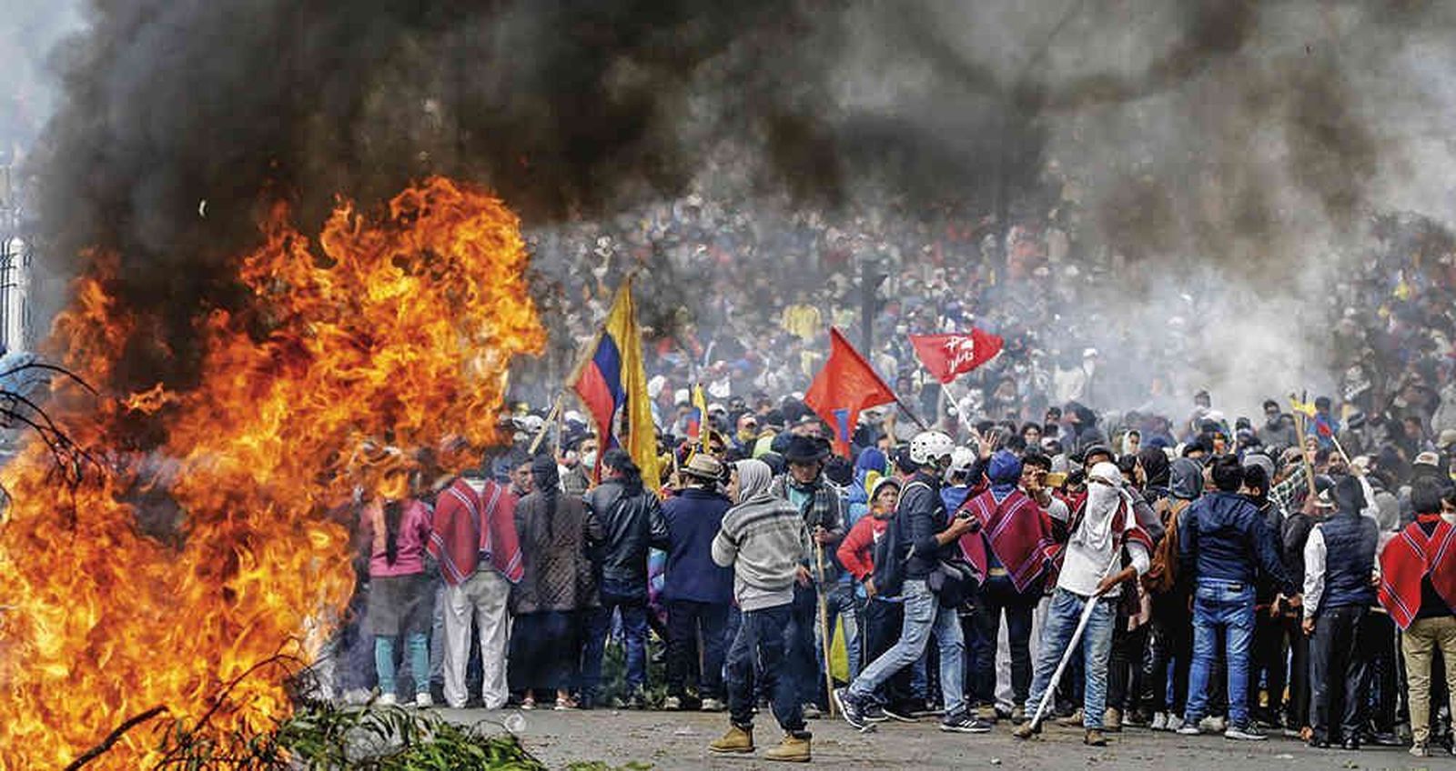 Protestas en Encuador