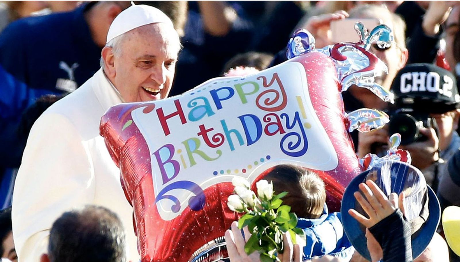 ¡Felicidades, Papa Francisco!