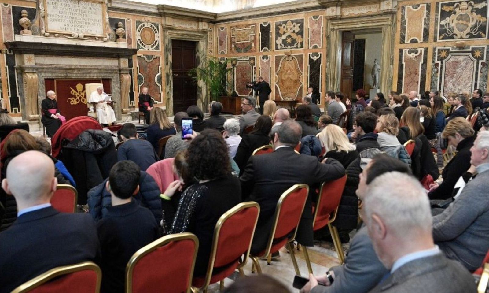 Audiencia a los miembros de "Uniamo", de Enfermedades Raras