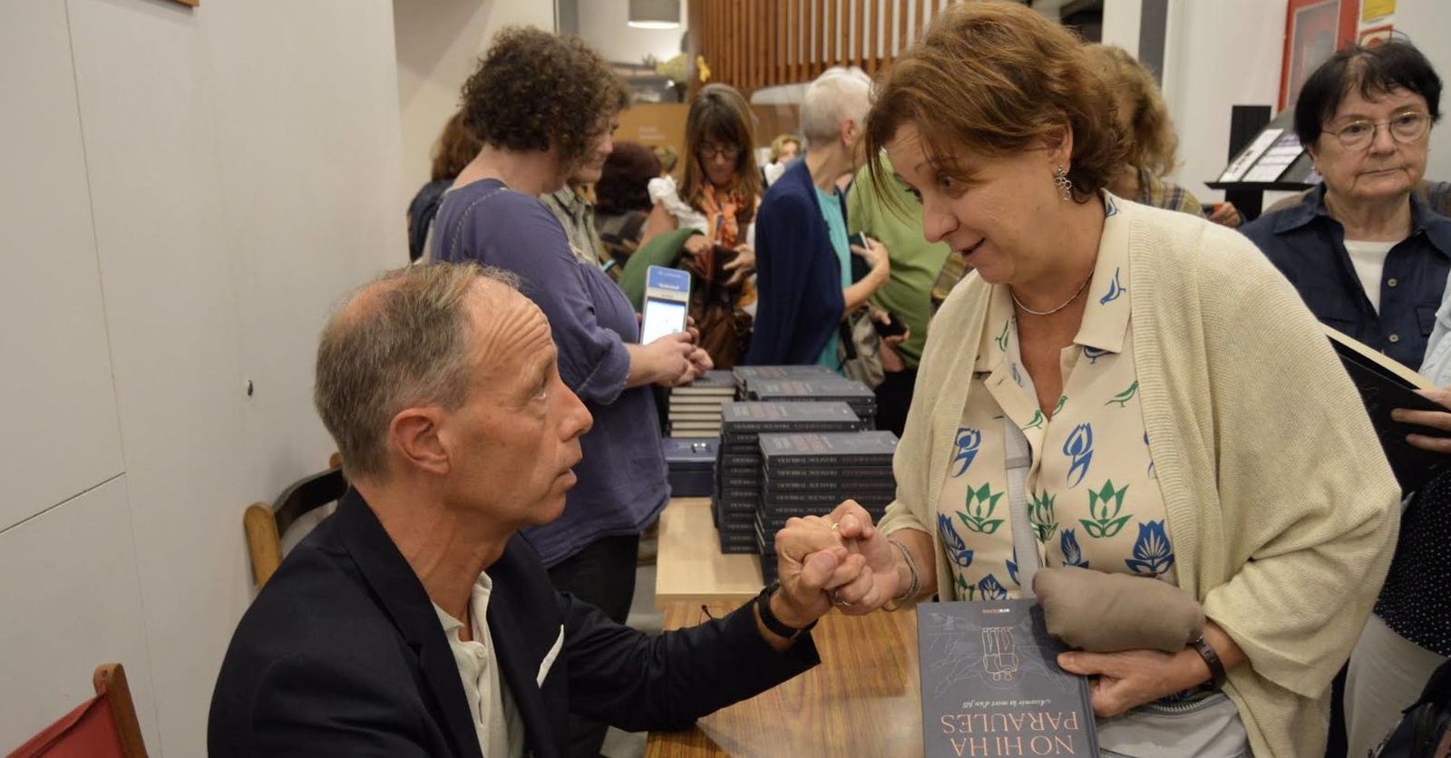 Torralba, con Lourdes Barba