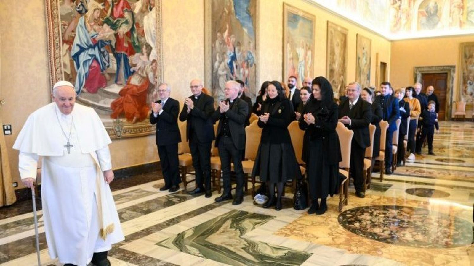 Delegación de la Universidad Sulkhan-Saba Orbeliani (Tiflis, Georgia)