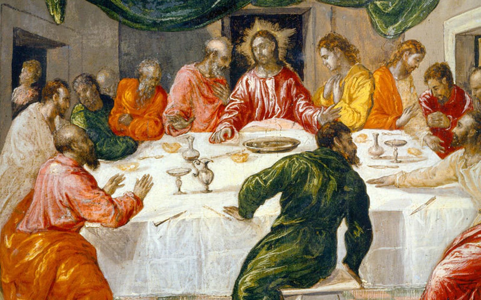La Última Cena. El Greco, 1568