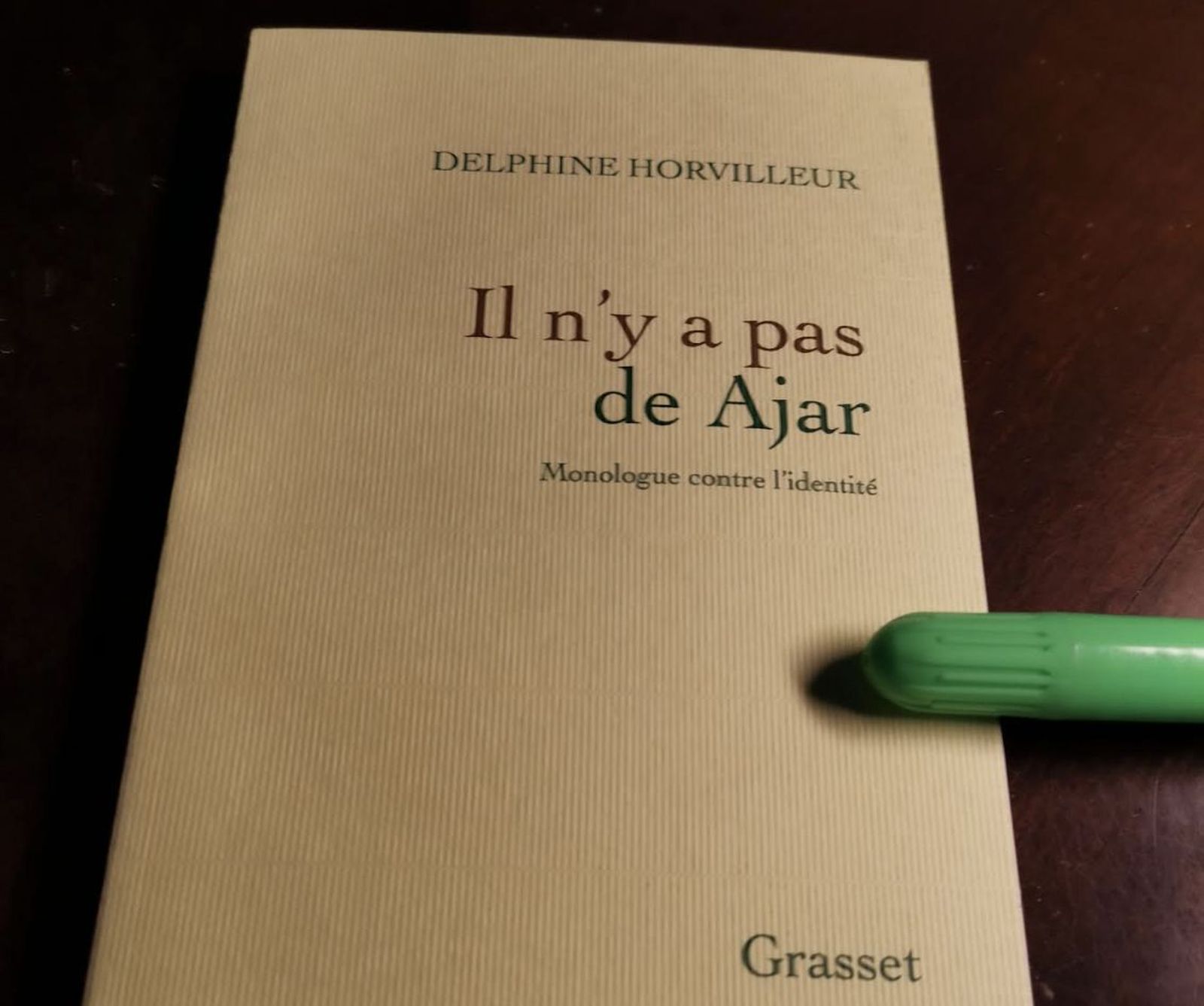 Libro de HOrvilleur