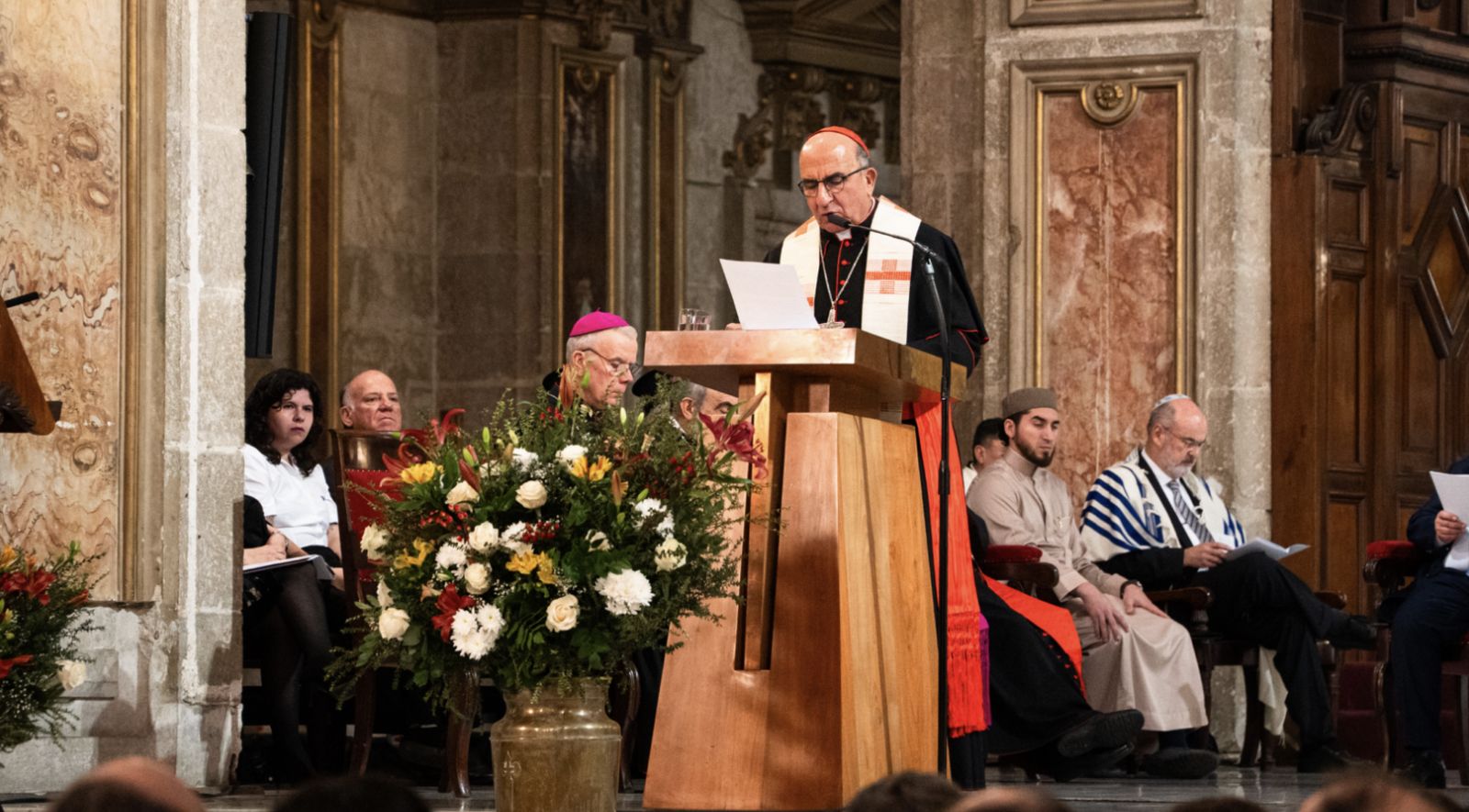 Cardenal Chomali en el Te Deum