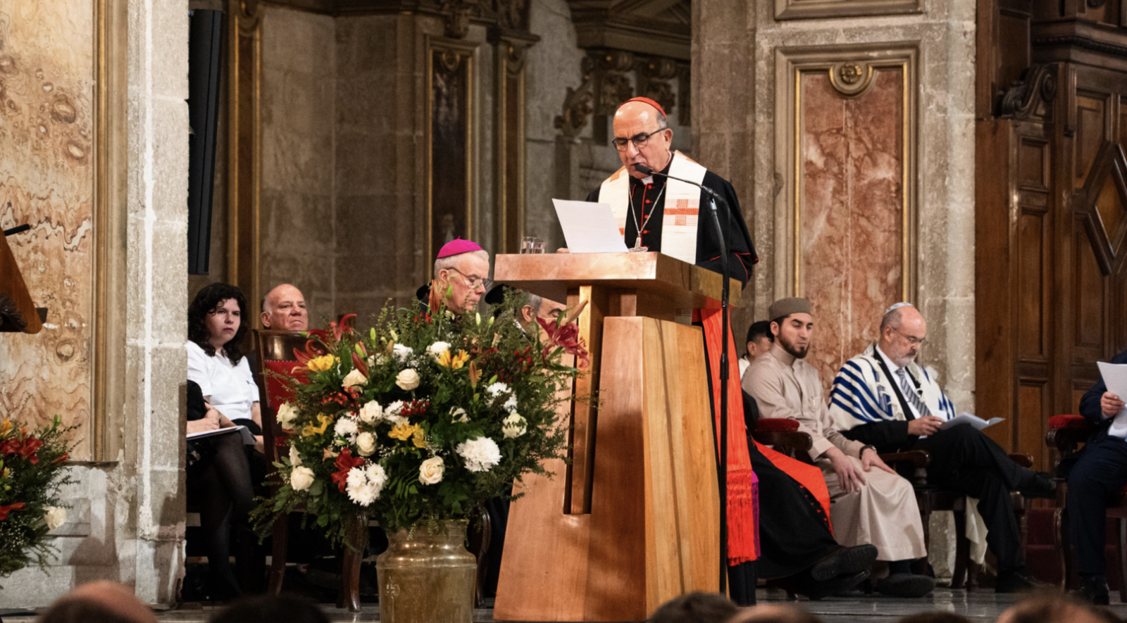 Cardenal Chomali en el Te Deum