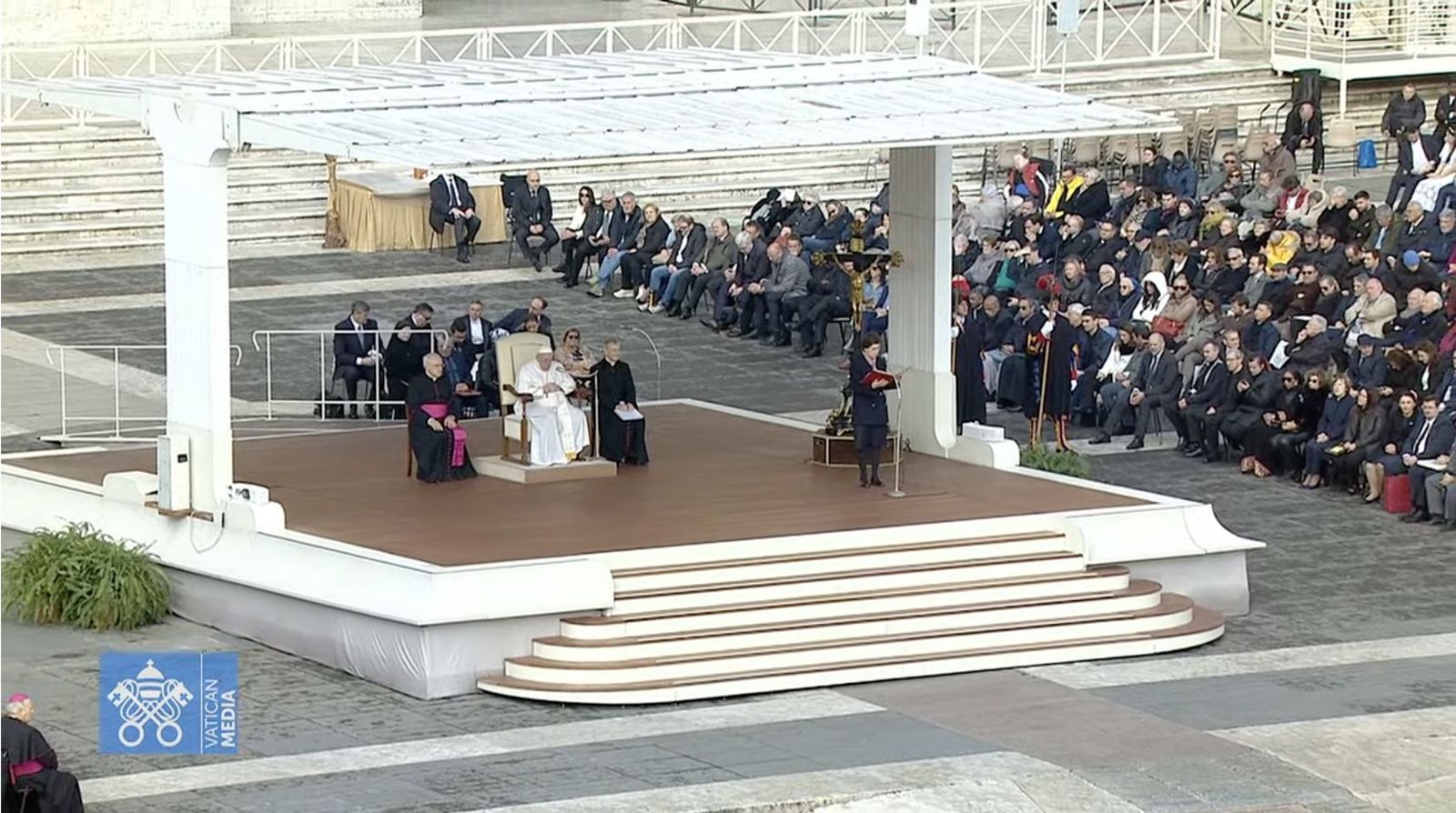 La audiencia general de los miércoles volvió esta semana a la Plaza de San Pedro
