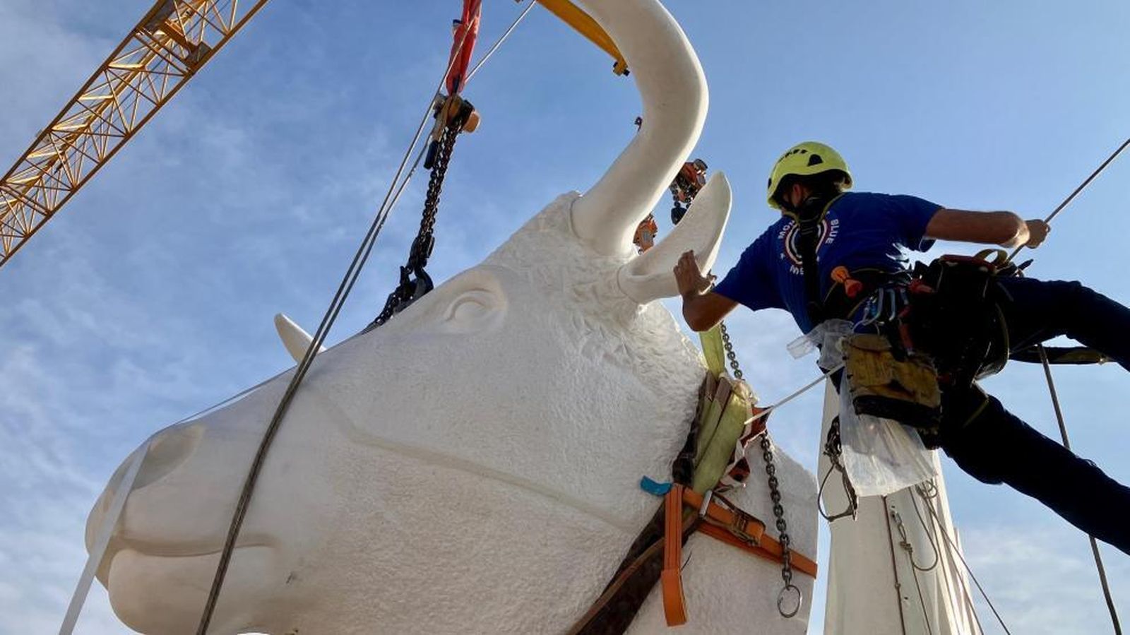 El buey alado, símbolo del evangelista