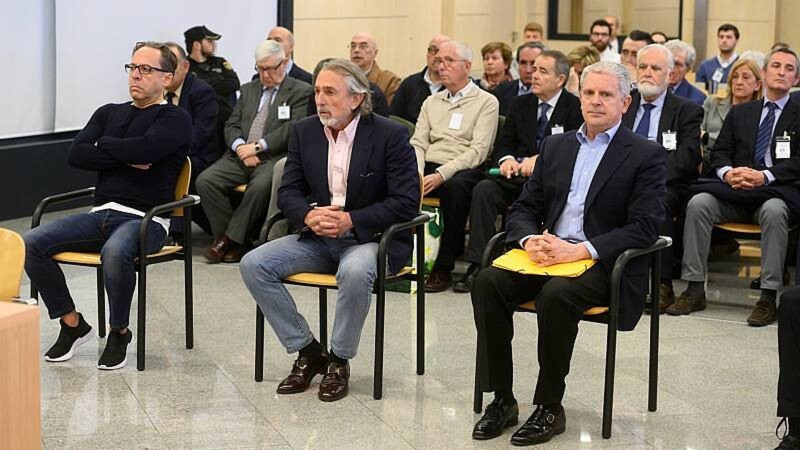 Acusados en el juicio