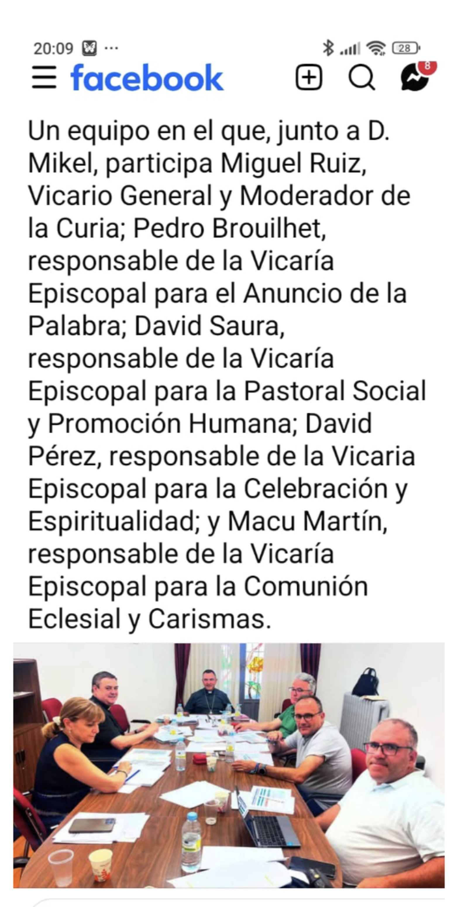 Sinodalidad diócesis de Palencia
