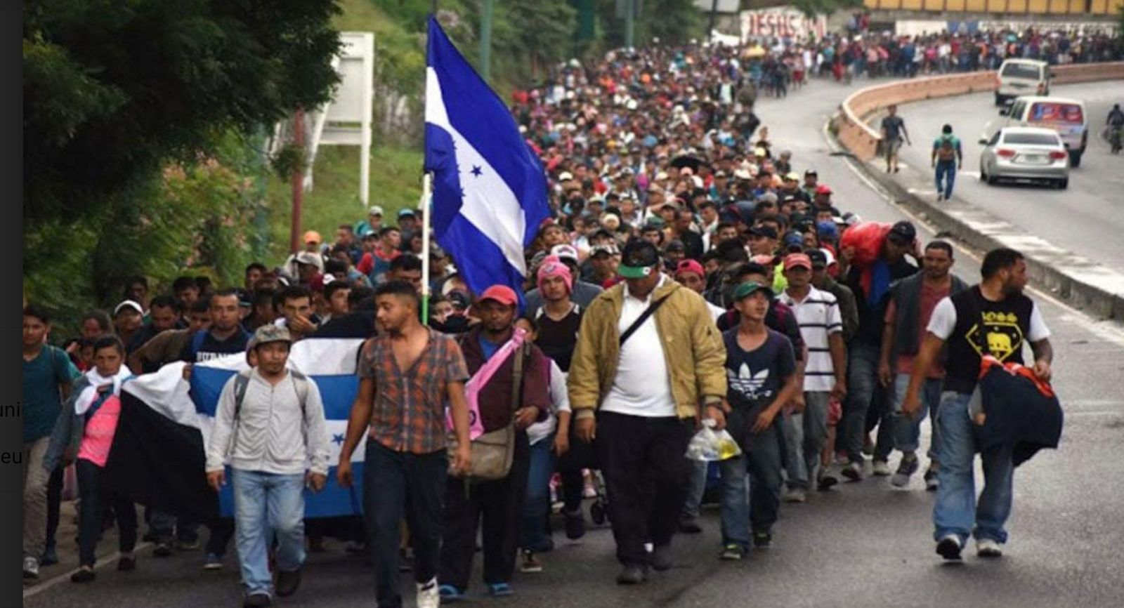 Caravana migrante europea