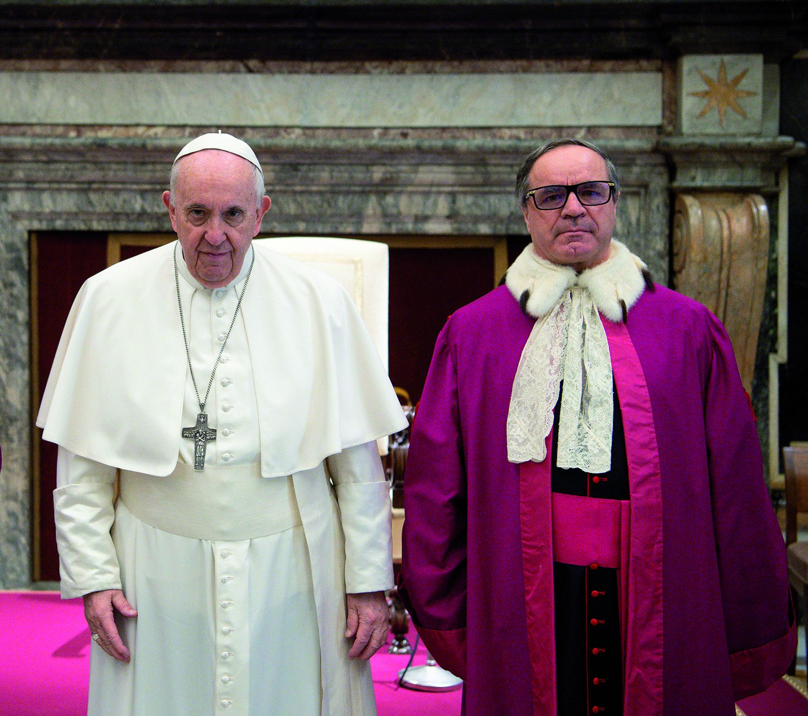 Papa Francisco y Alejando Arellano Cedillo