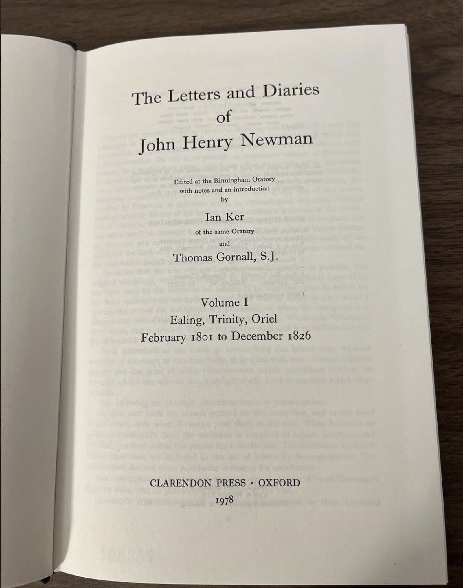 Cartas y diario de Newman