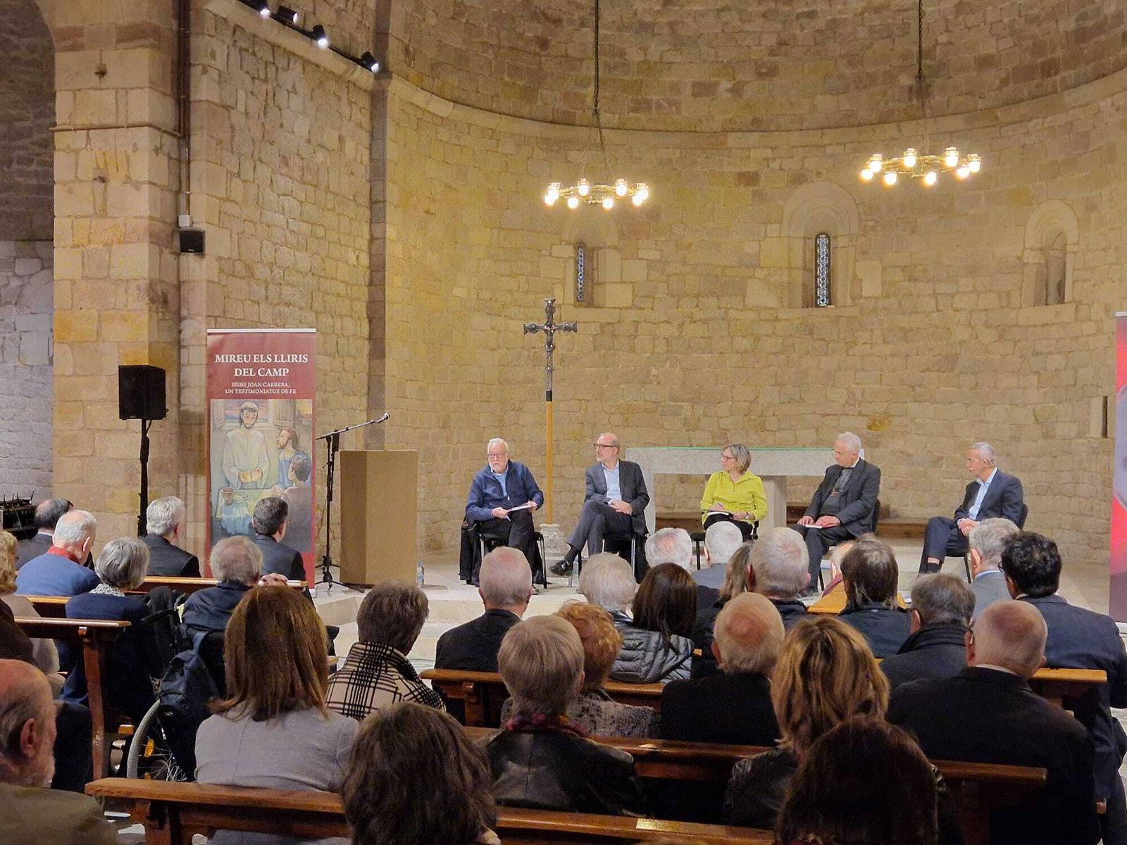Homenaje al obispo Joan Carrera