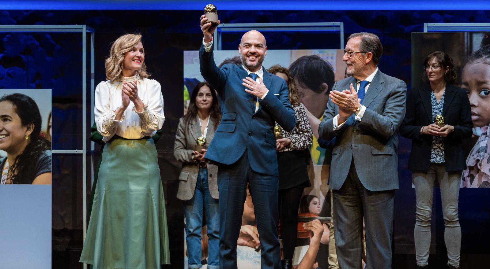 Entrega de los premios a la Fundación "La Caixa"