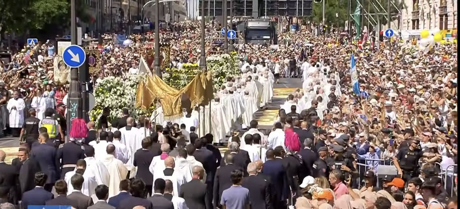 Procesión del Corpus en Madrid