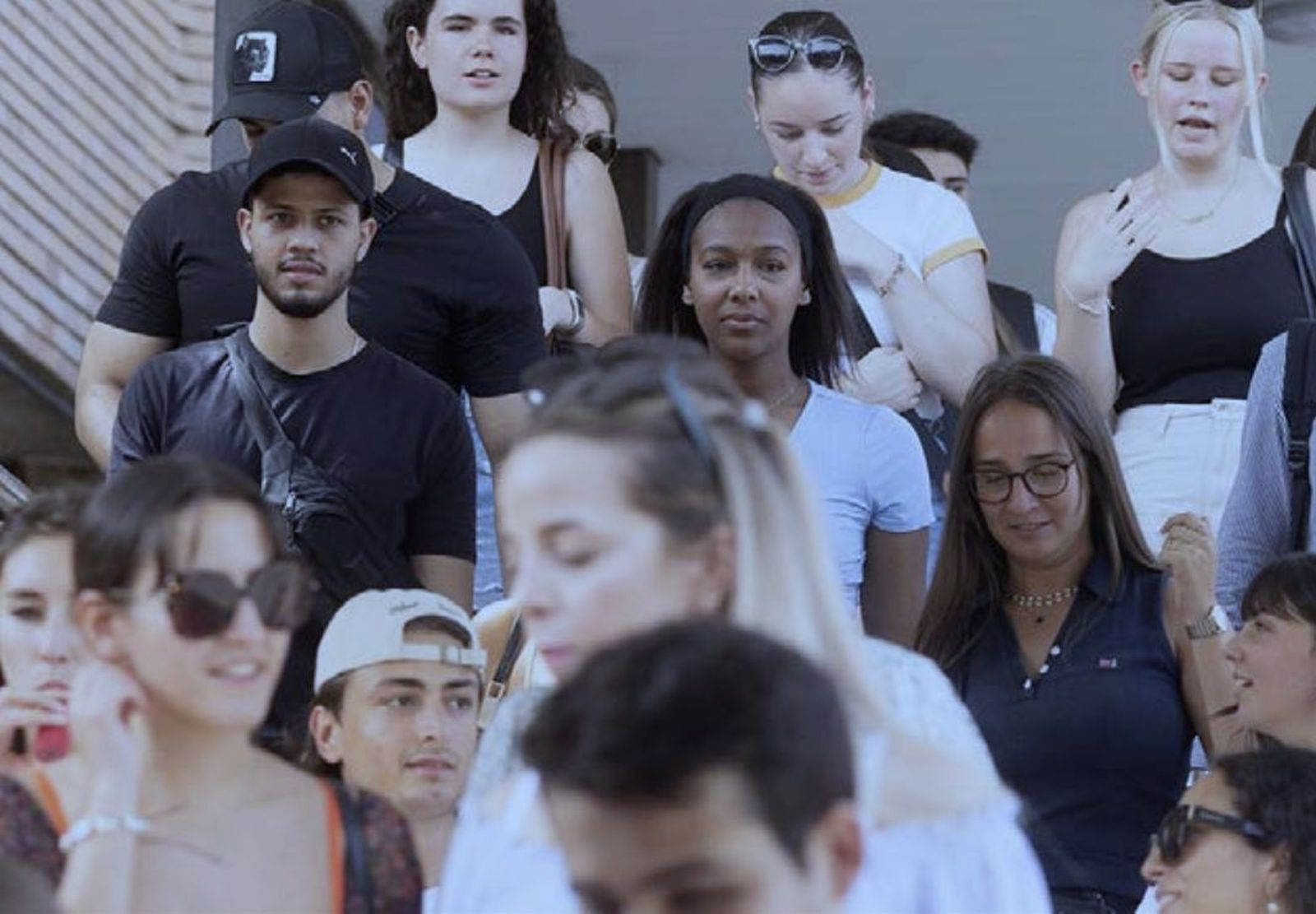 Estudiantes internacionales en el campus de San Sebastián