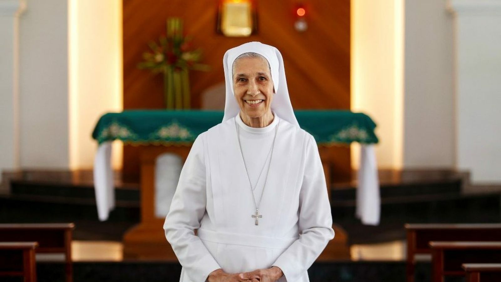 Sor Ana Rosa es prima segunda del Papa Francisco, aunque no se han visto mucho