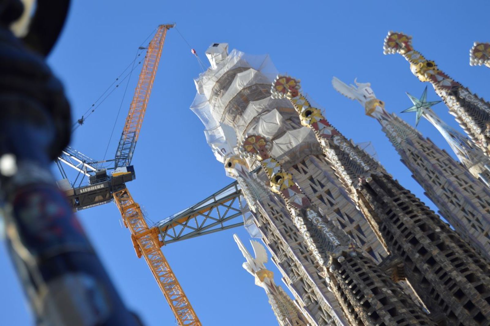 Las torres de la fachada del Nacimiento