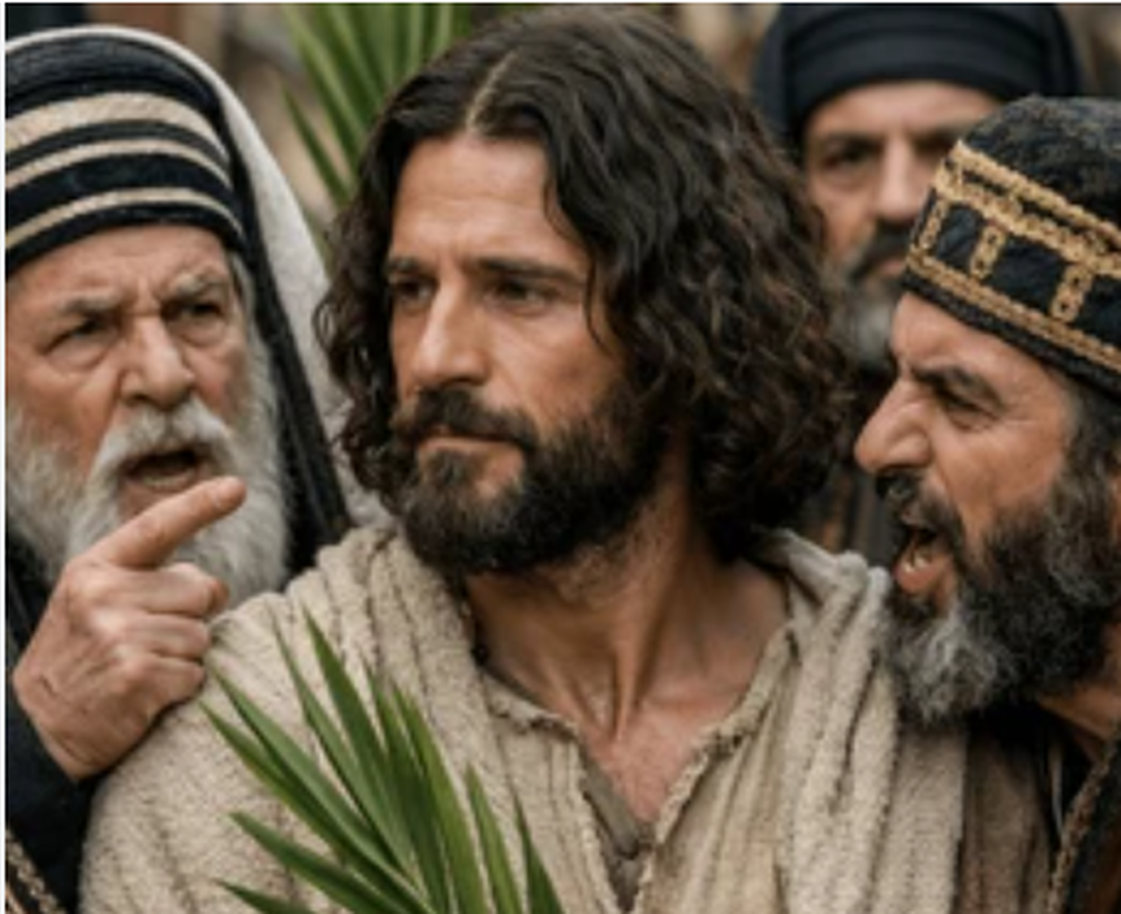 Jesús increpado por los maestros de la ley