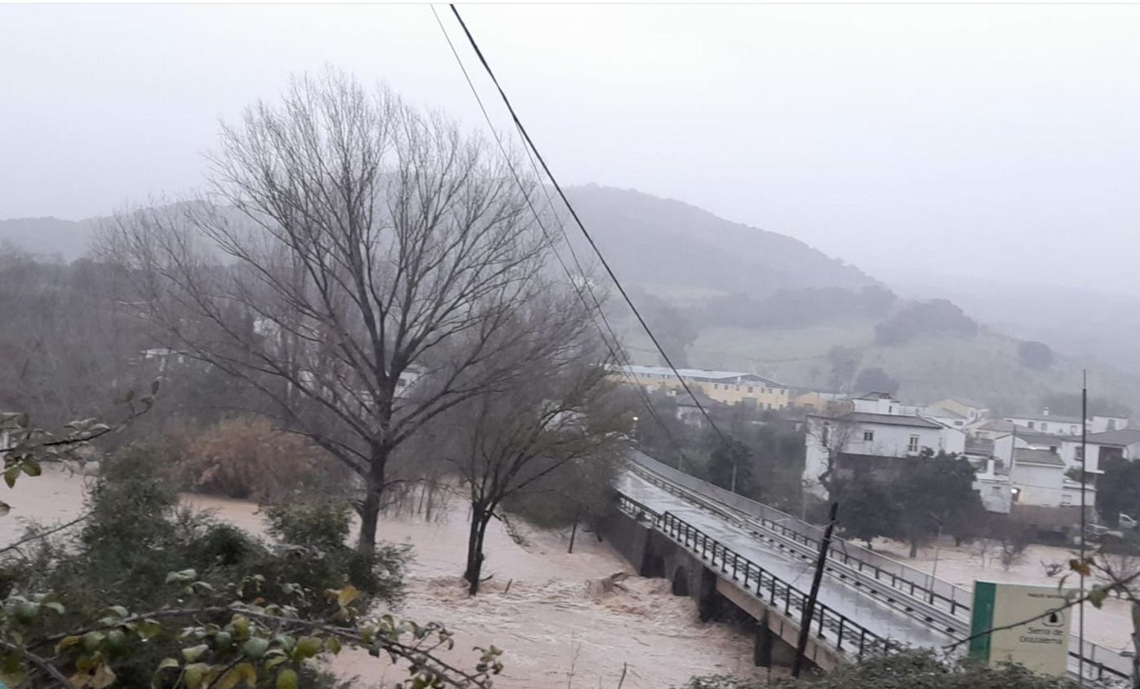 El río Guadiaro a su paso por Estacion de Cortes