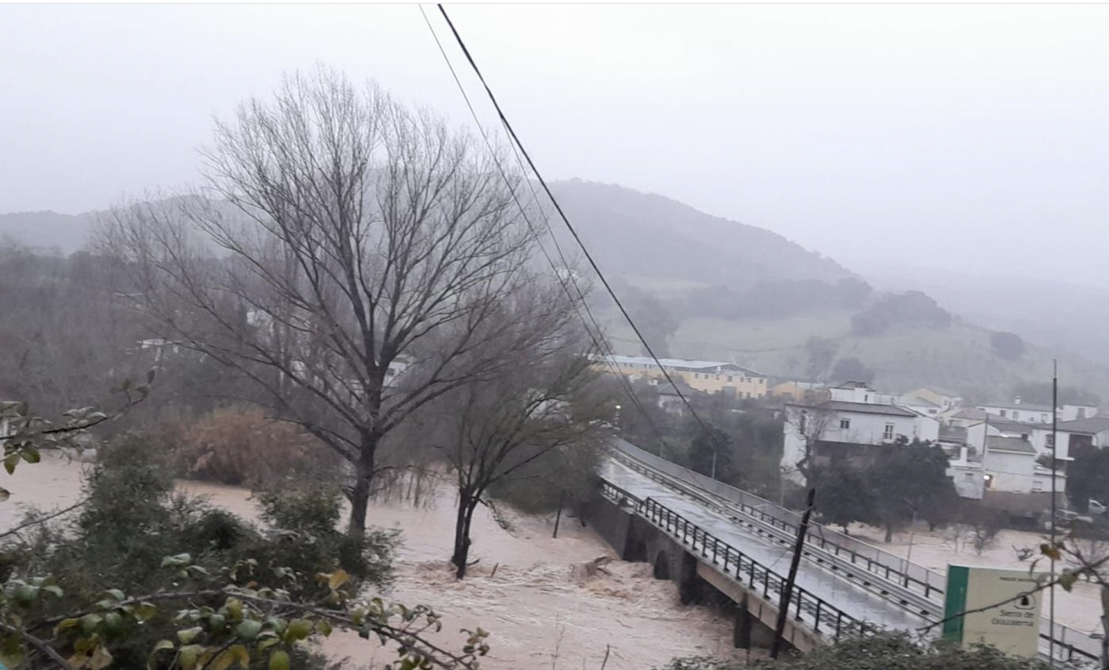 El río Guadiaro a su paso por Estacion de Cortes