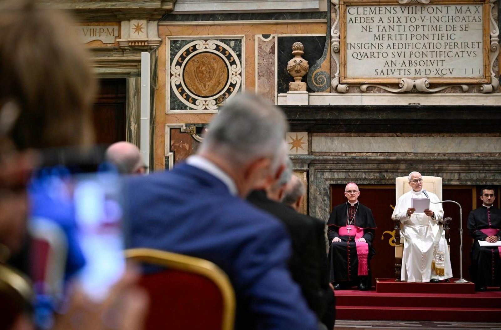 Audiencia del Papa a la Academia de las Ciencias