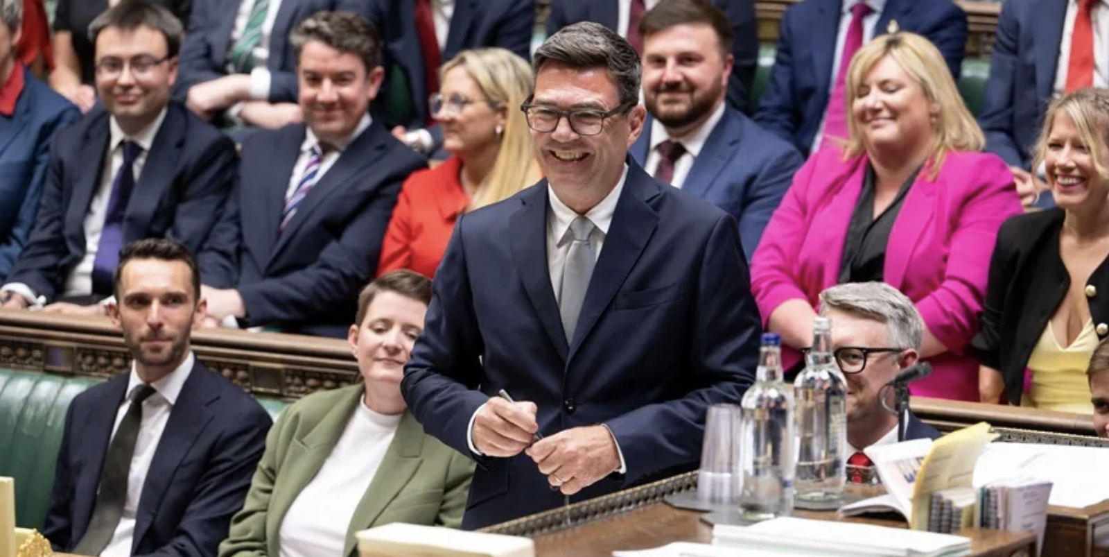Andy Burnham, en el Parlamento británico