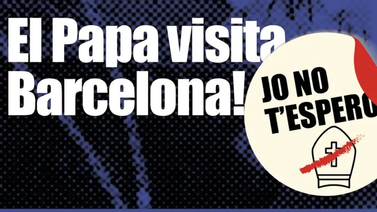 Campaña de entidades laicas ante la visita del Papa