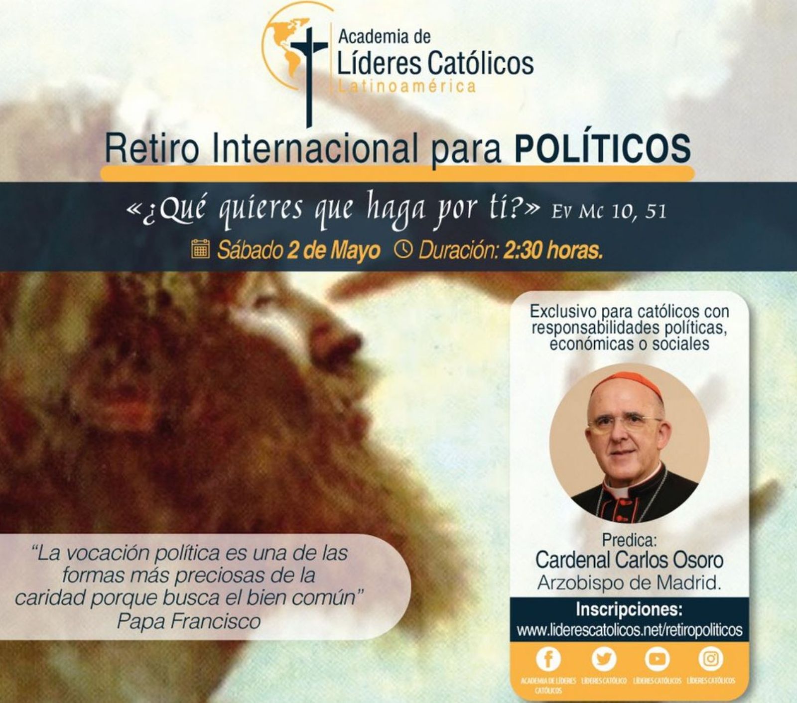 Retiro online del cardenal Osoro