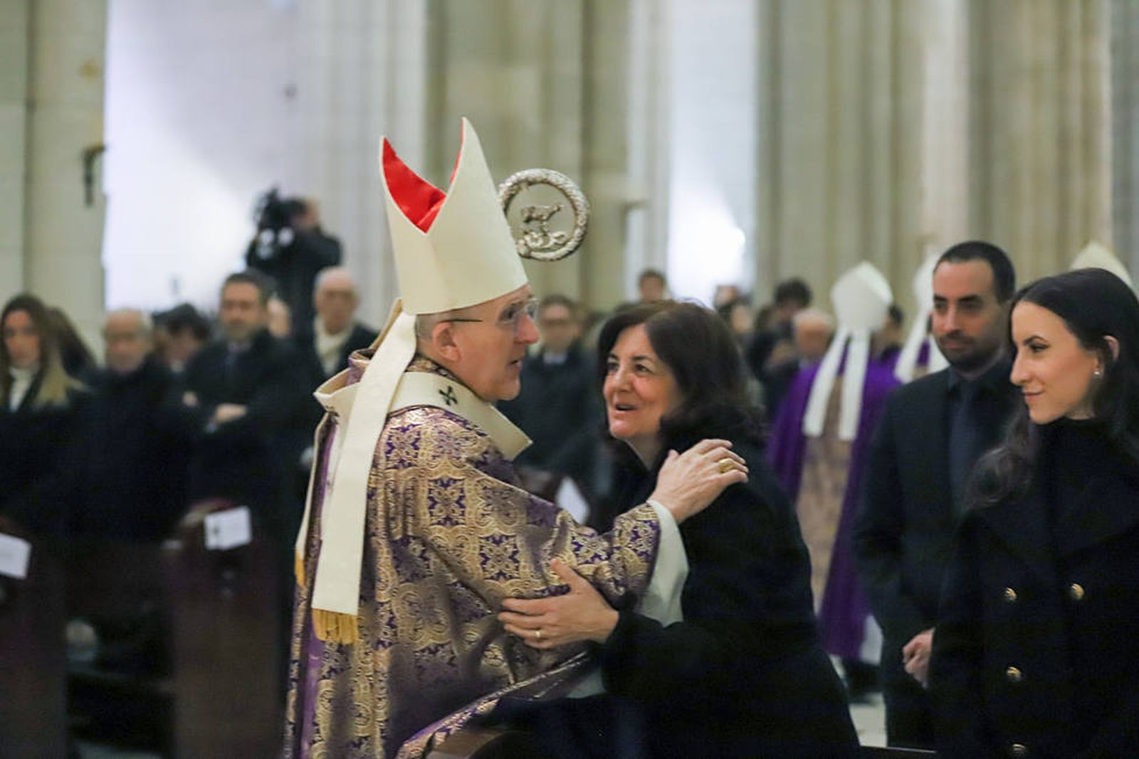 Cardenal Osoro y María Dolores García