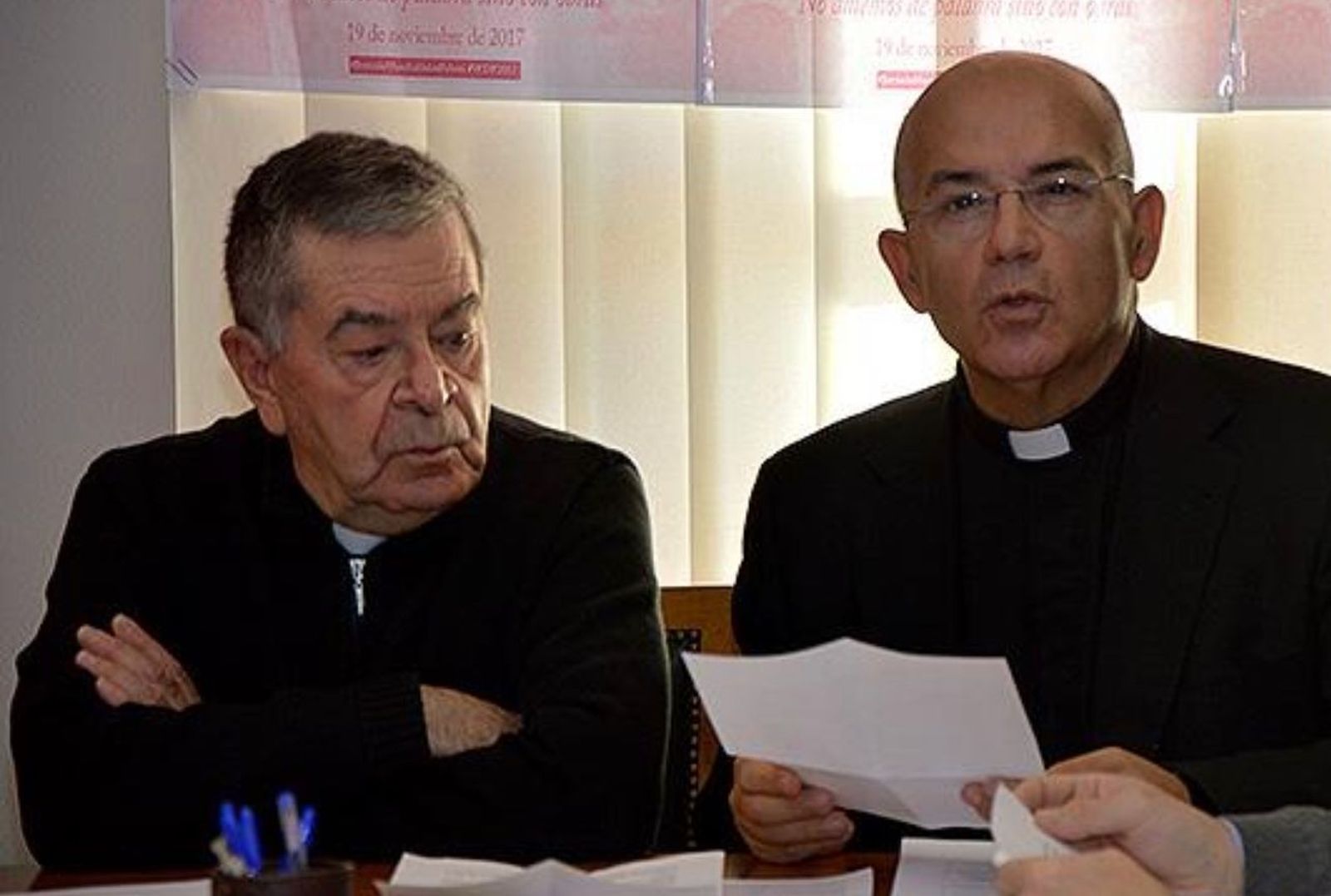 José Luis Sánchez, con José Máximo Lledó