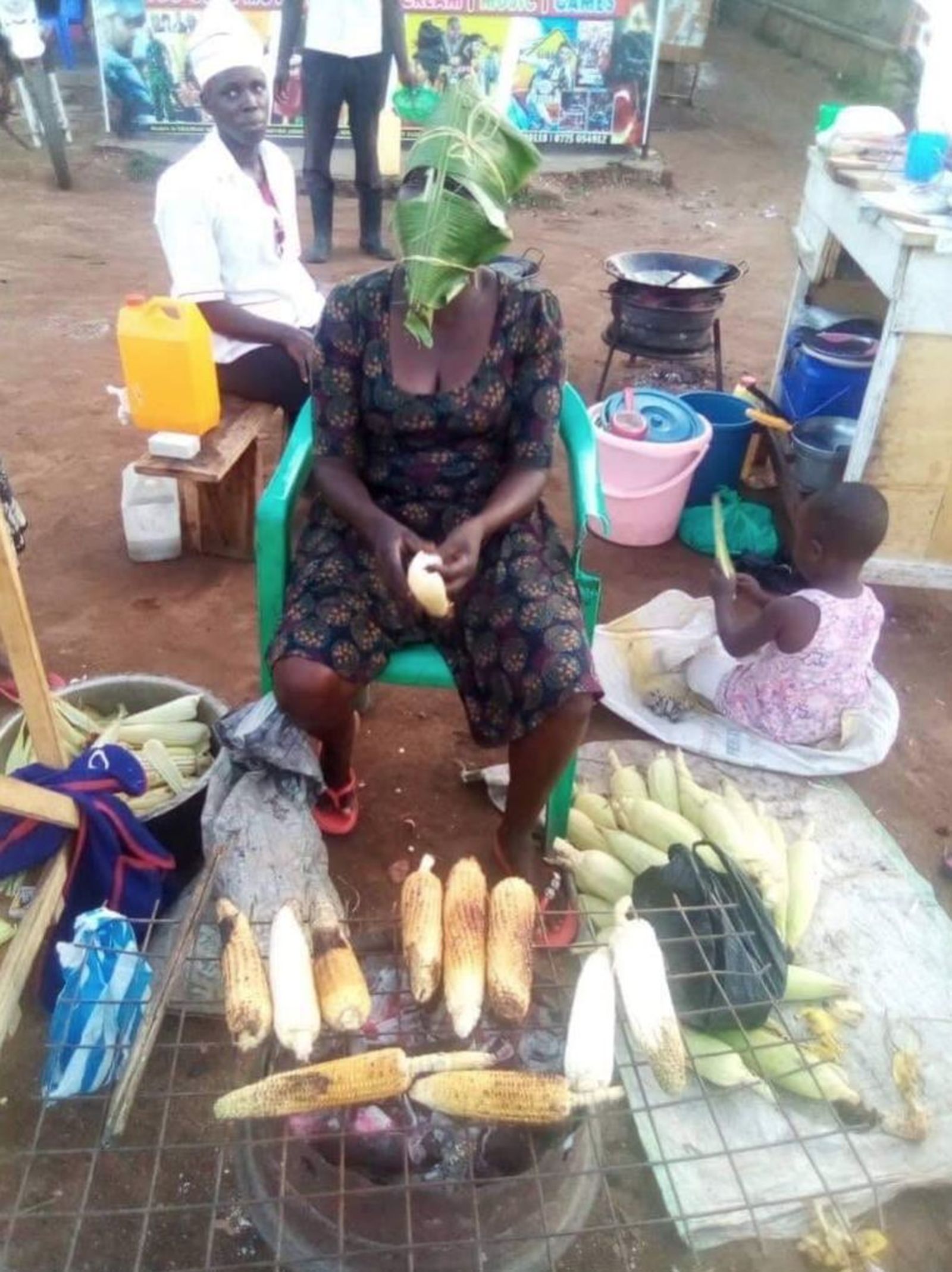 Mascarilla improvisada de los pobres