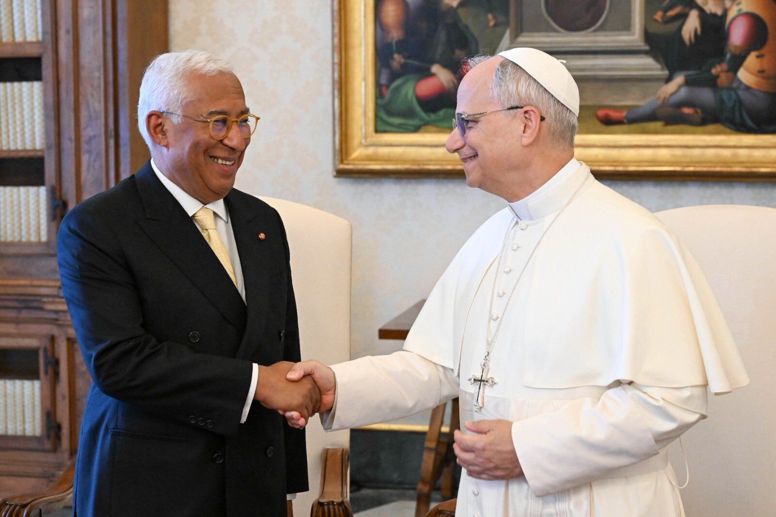 Antonio Costa, con León XIV