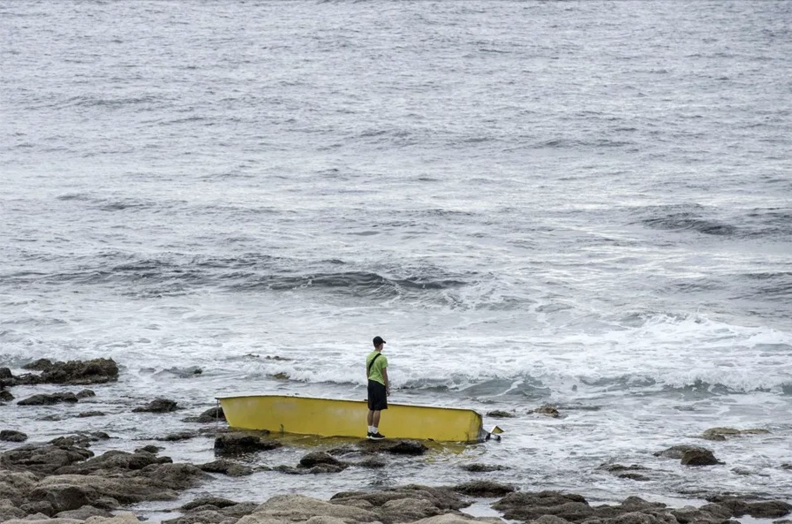 Una patera en Baleares