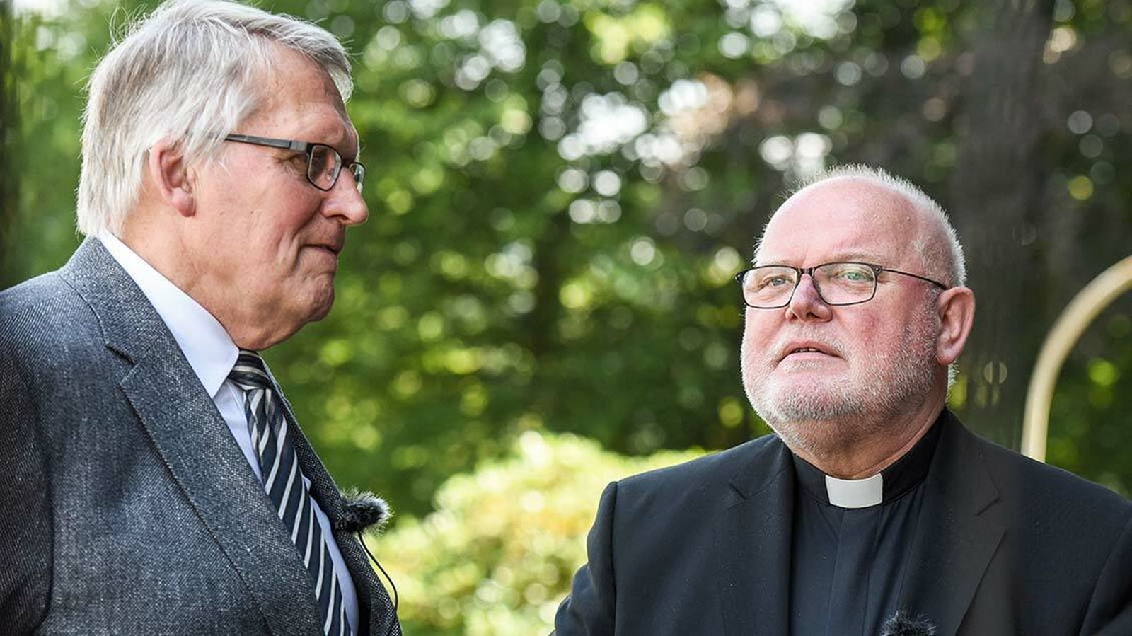 Sternberg, con el cardenal Marx