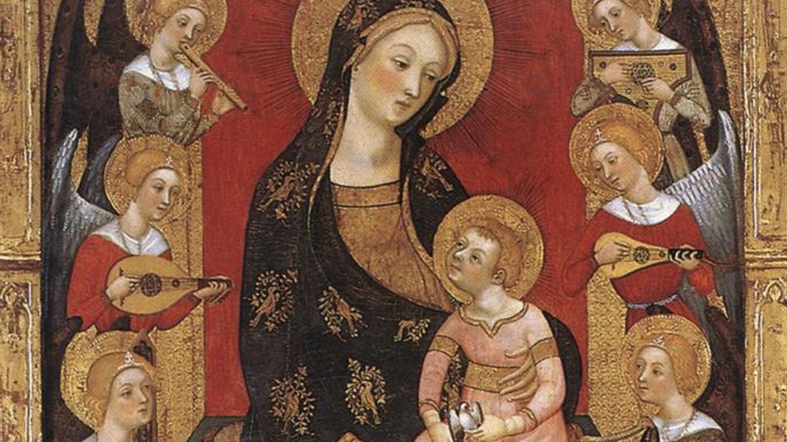 Virgen con nino