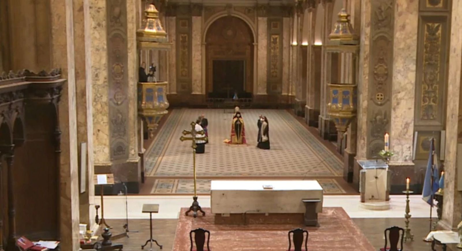 Tedeum sin fieles: acción de gracias en Argentina