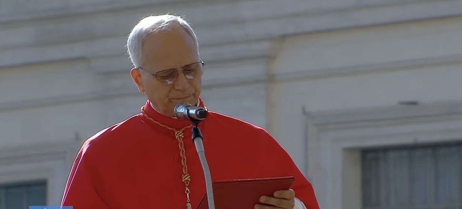 Prevost se dirige al Papa