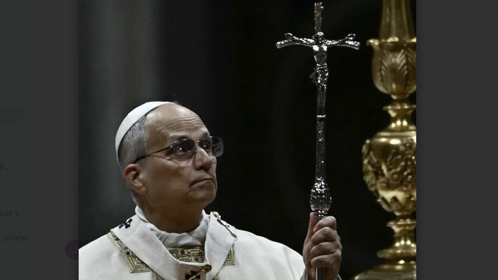 El nuevo báculo del Papa