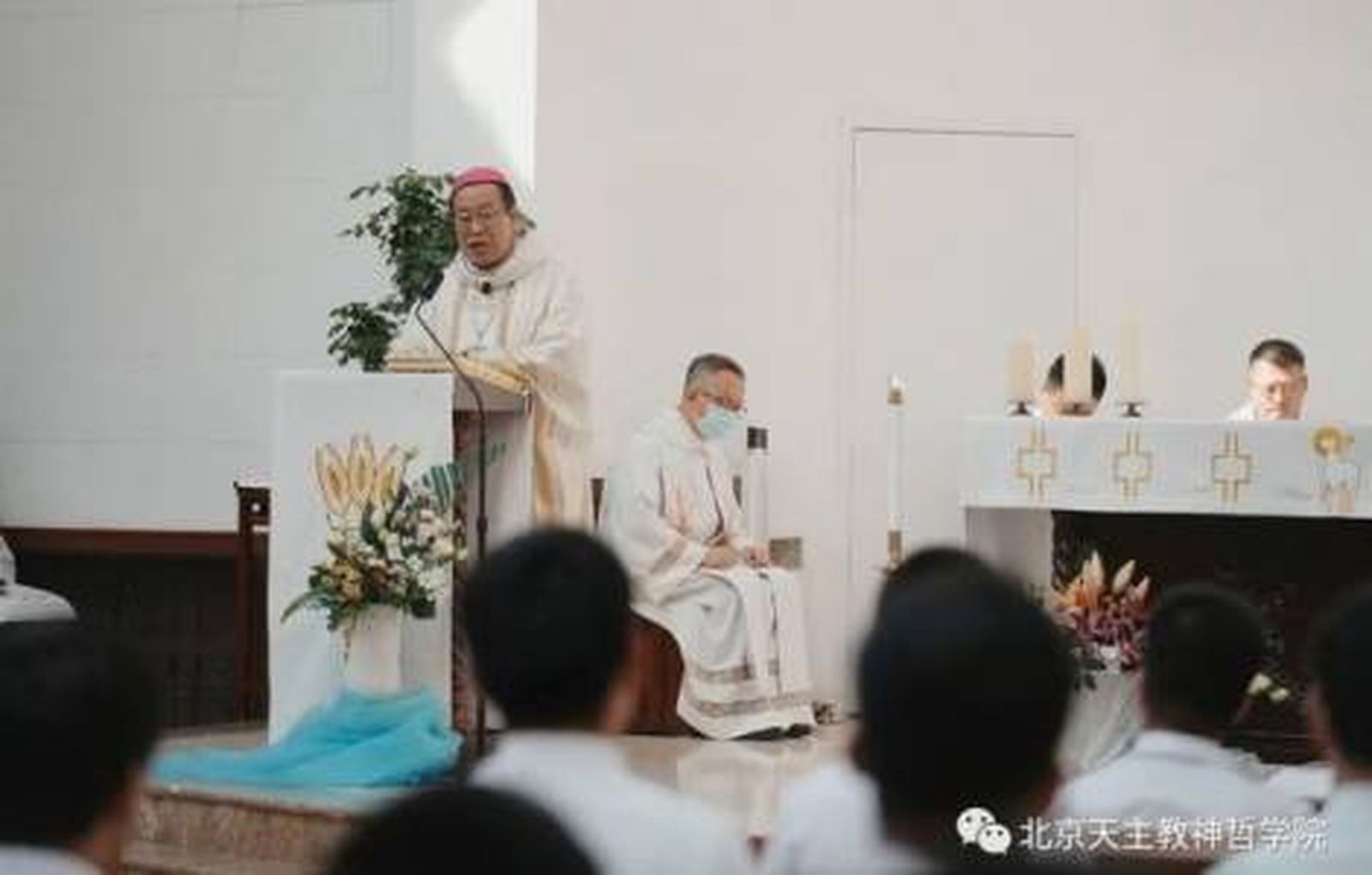 El obispo de Beijing, monseñor Joseph Li Shan